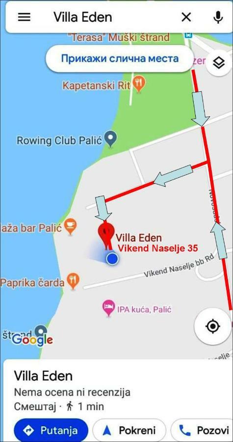 Vila Eden Palic Luaran gambar